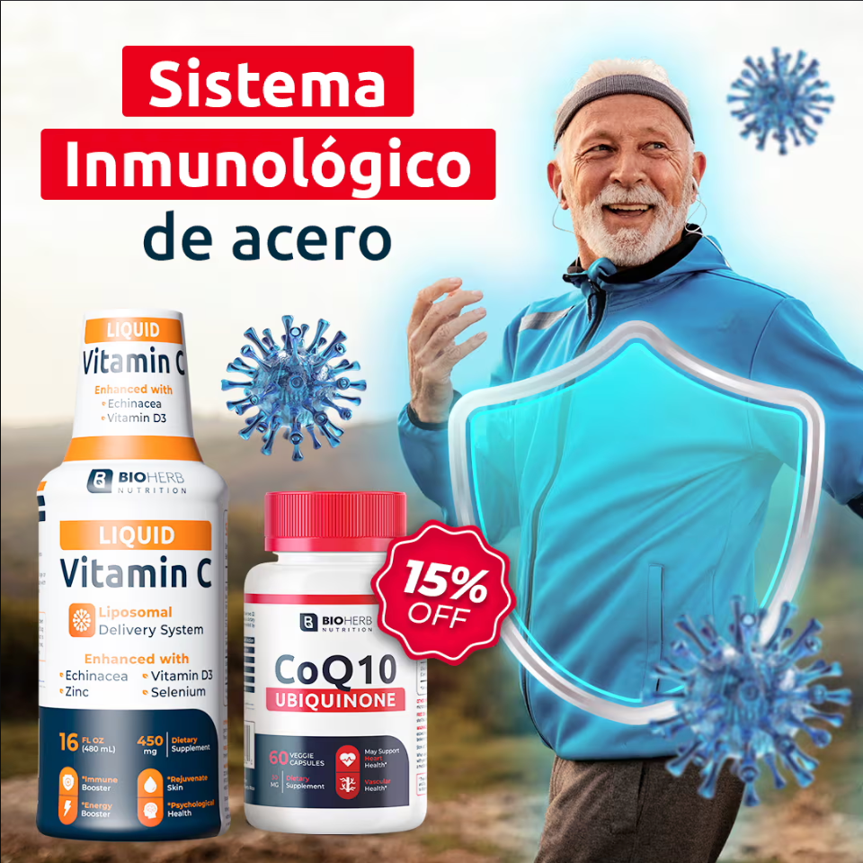 Combo 1 Mes Sistema Inmunológico de acero