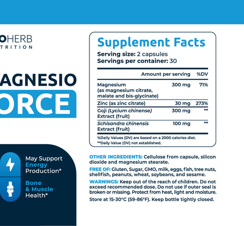 Ultra Magnesio TriForce 300mg