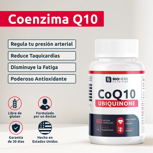 Coenzima Q10 - Ubiquinona.