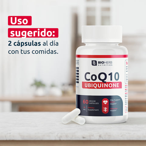 Coenzima Q10 - Ubiquinona.
