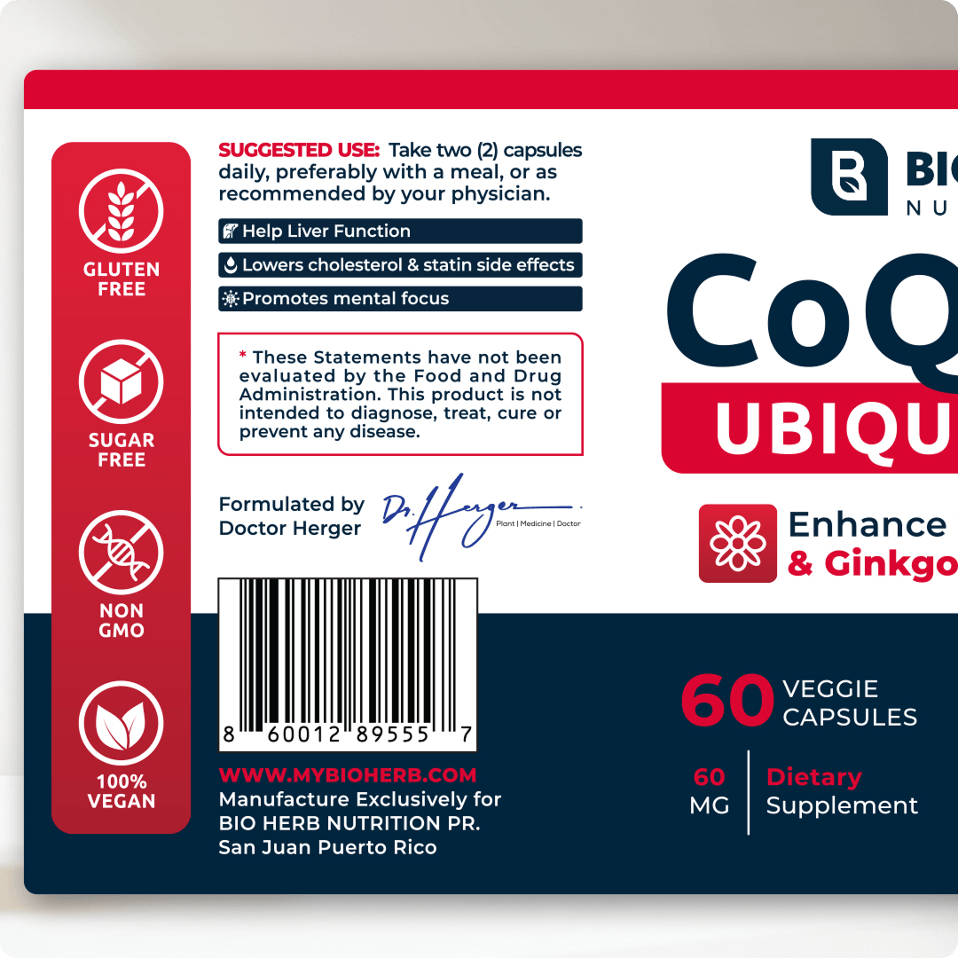Coenzima Q10 - Ubiquinona+