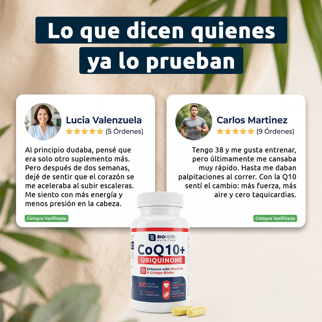 2X1 Coenzima Ubiquinona Q10+