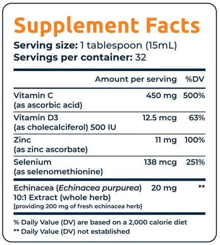 Liquid Vitamin C 900mg