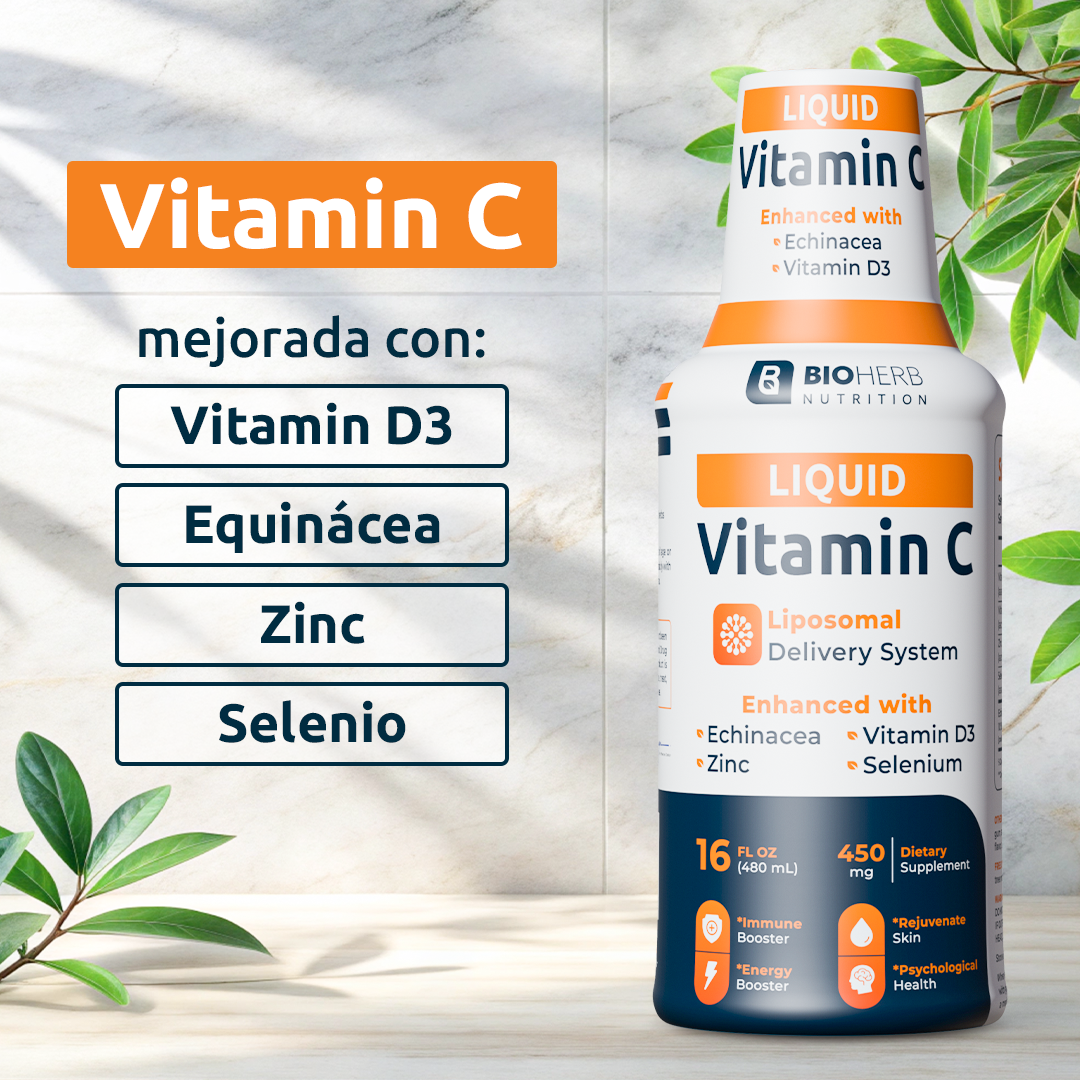 (+2) Liquid Vitamin C 450mg