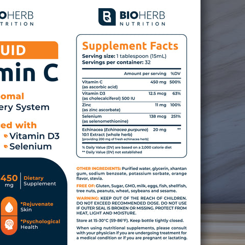 Liquid Vitamin C 900mg