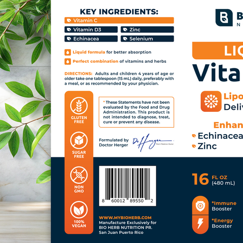 Liquid Vitamin C 900mg