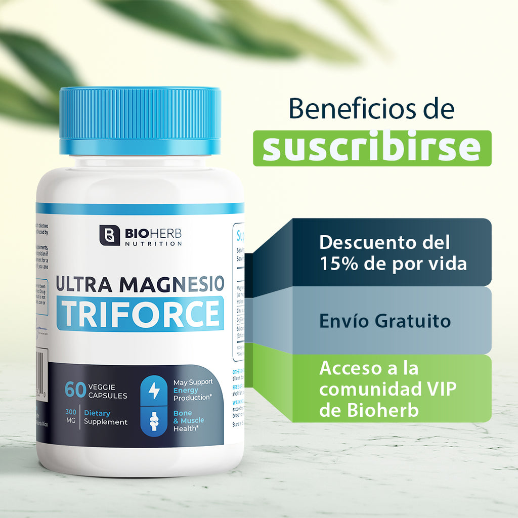 Suscripción Ultra Magnesio Triforce