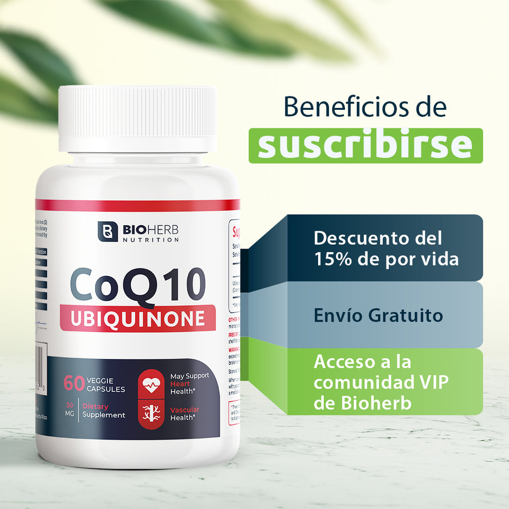 Suscripción Coenzima Q10