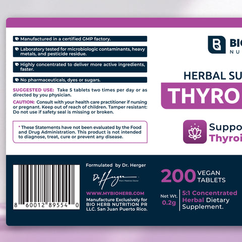 3-Pack Thyroid Zell Navidad